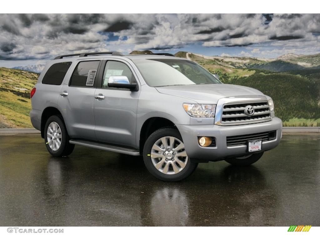 2011 Sequoia Platinum 4WD - Silver Sky Metallic / Graphite Gray photo #1