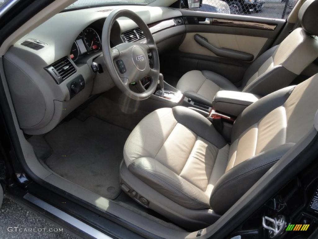 Ecru/Light Brown Interior 2004 Audi Allroad 2.7T quattro Avant Photo #46175004