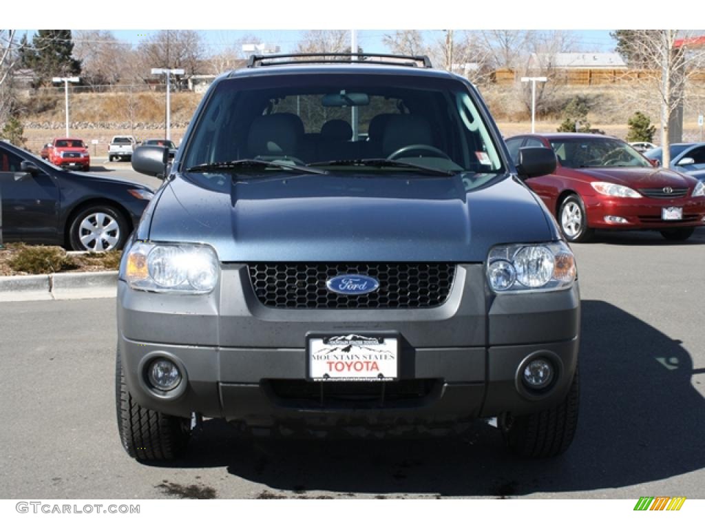 2006 Escape XLT V6 4WD - Norsea Blue Metallic / Medium/Dark Flint photo #6