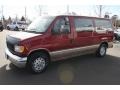 Electric Current Red Metallic - E Series Van E150 Club Wagon Passenger Photo No. 5