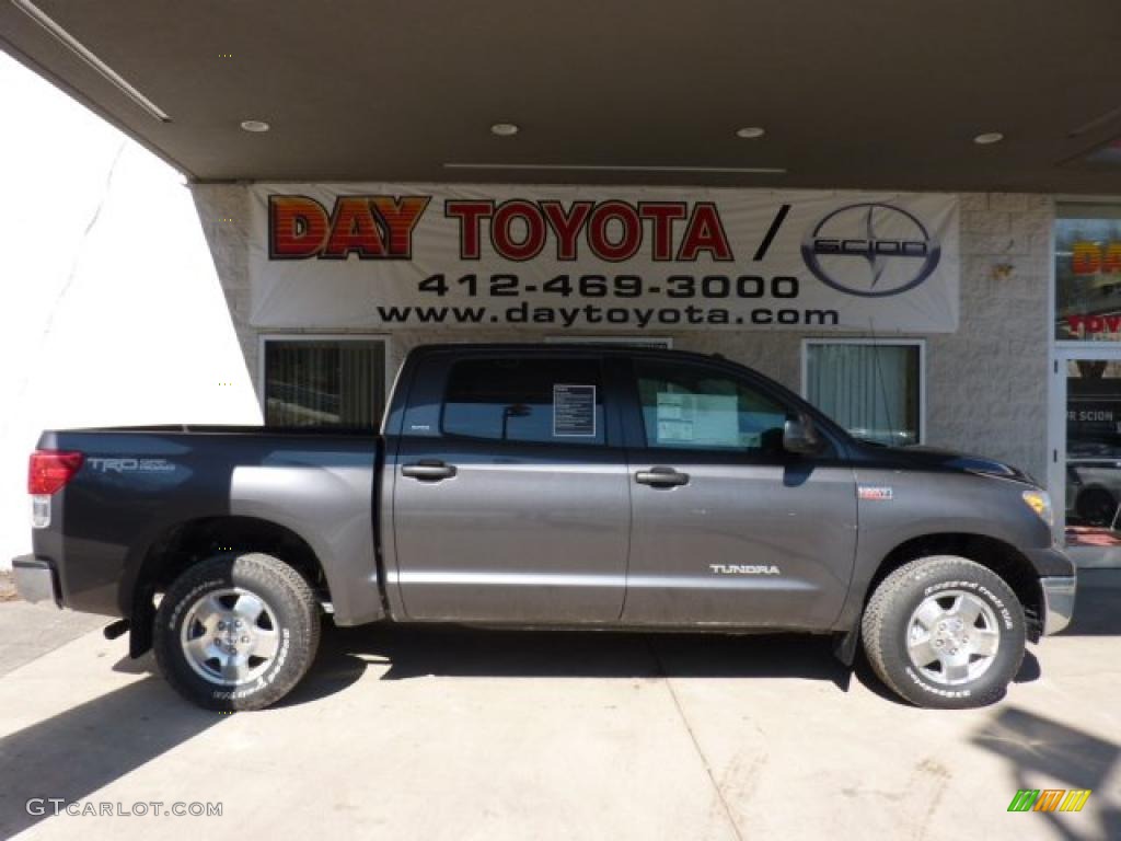 2011 Tundra TRD CrewMax 4x4 - Magnetic Gray Metallic / Graphite Gray photo #1