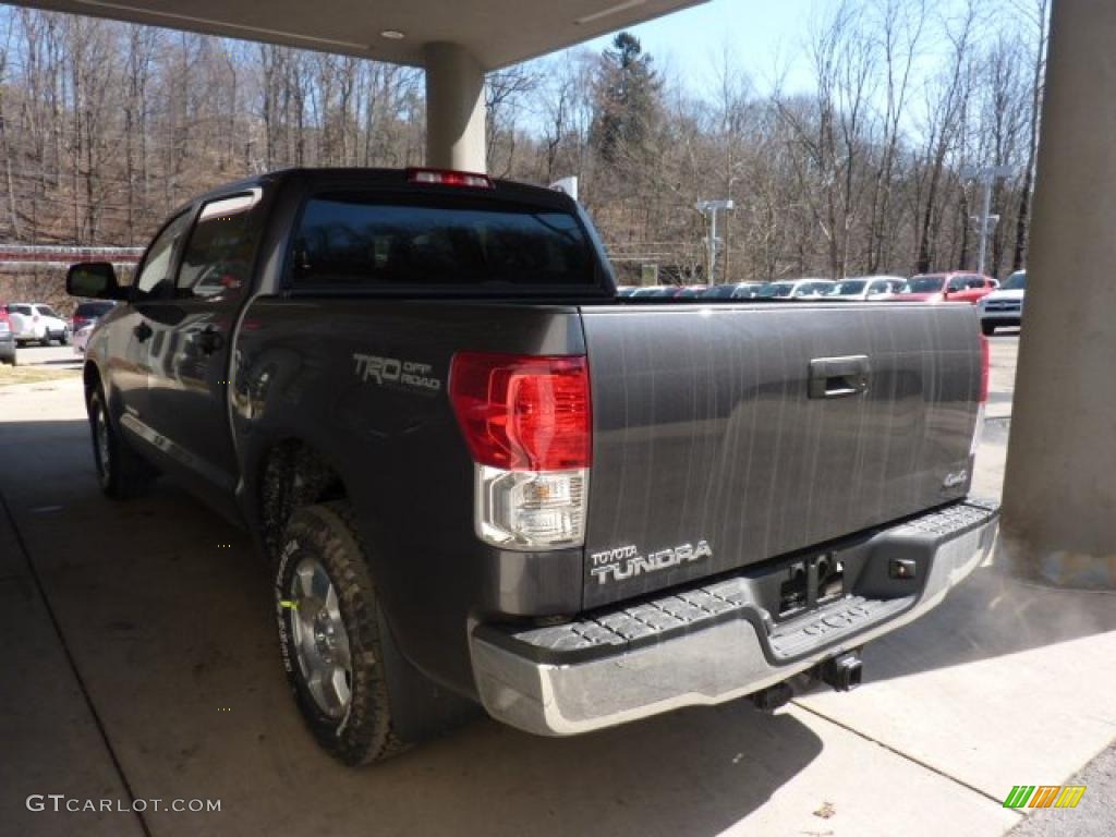 2011 Tundra TRD CrewMax 4x4 - Magnetic Gray Metallic / Graphite Gray photo #4