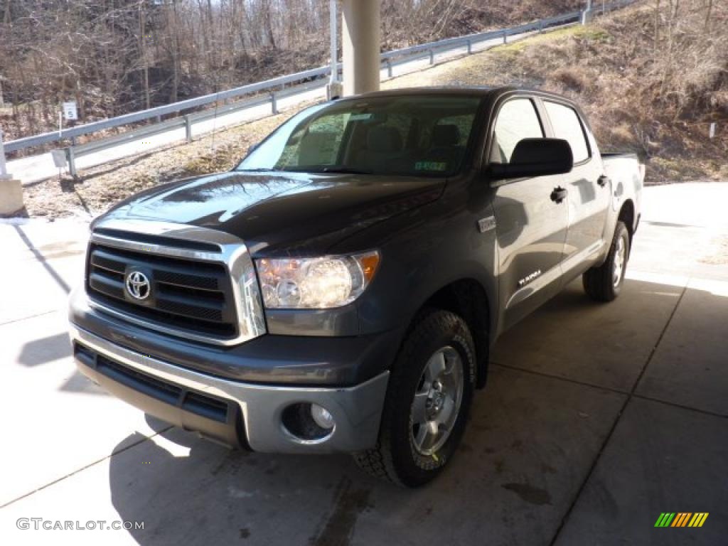 2011 Tundra TRD CrewMax 4x4 - Magnetic Gray Metallic / Graphite Gray photo #5