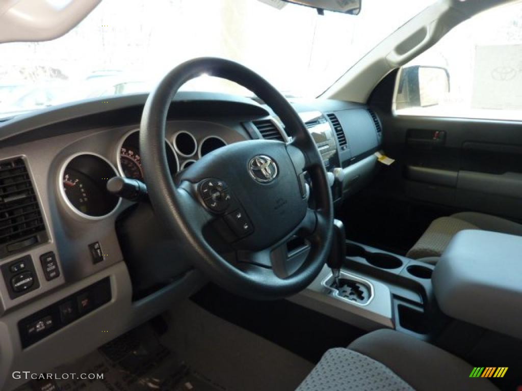 2011 Tundra TRD CrewMax 4x4 - Magnetic Gray Metallic / Graphite Gray photo #12