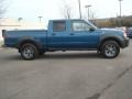Electric Blue Metallic - Frontier XE V6 Crew Cab 4x4 Photo No. 3