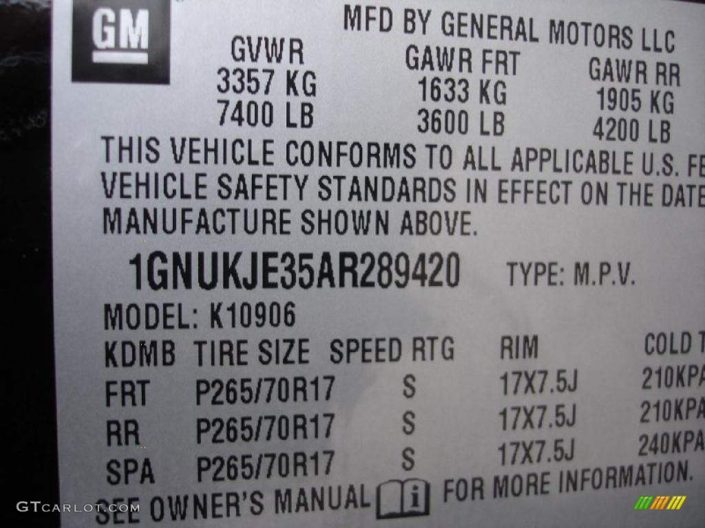 2010 Suburban LT 4x4 - Black / Light Titanium/Dark Titanium photo #15