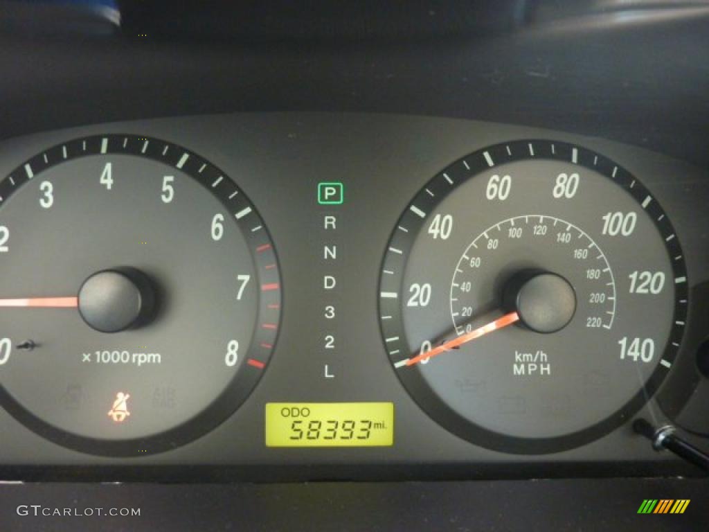 2004 Elantra GLS Sedan - Nordic White / Beige photo #14