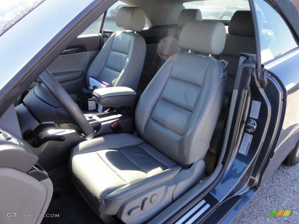Platinum Interior 2003 Audi A4 1.8T Cabriolet Photo #46178952