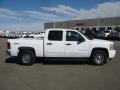 2008 Summit White Chevrolet Silverado 1500 LS Crew Cab 4x4  photo #3