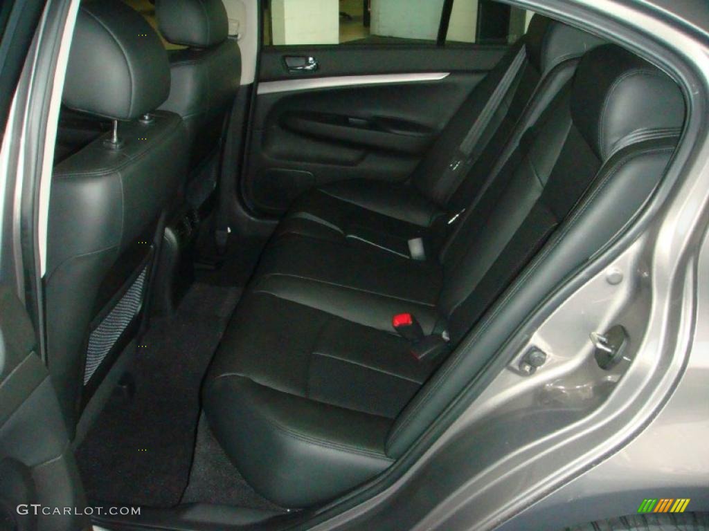 Graphite Interior 2010 Infiniti G 37 Journey Sedan Photo #46180083
