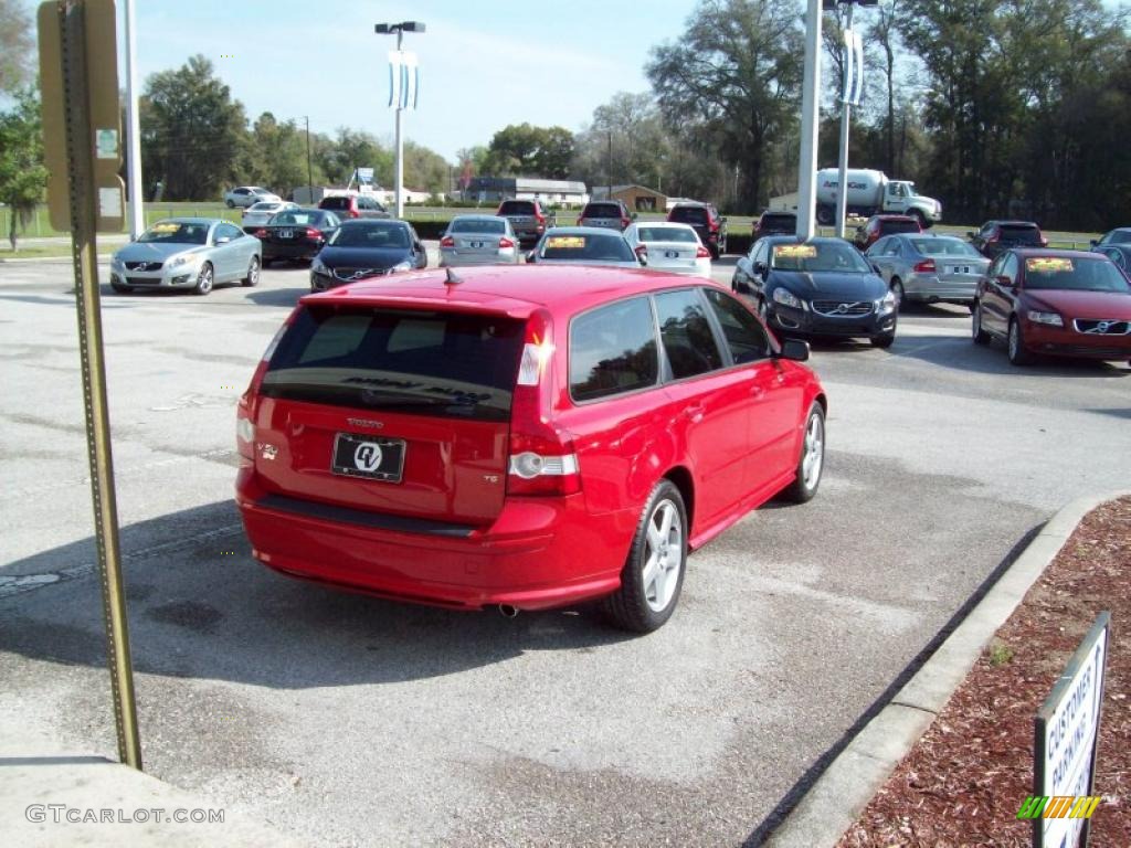 2005 V50 T5 - Passion Red / Dark Beige/Quartz photo #7