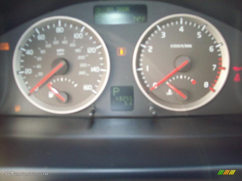 2005 V50 T5 - Passion Red / Dark Beige/Quartz photo #13