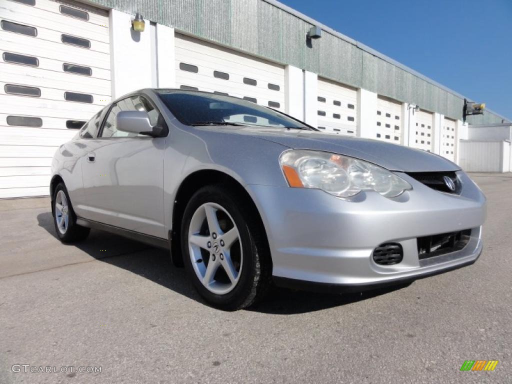 Satin Silver Metallic 2004 Acura RSX Sports Coupe Exterior Photo #46180449