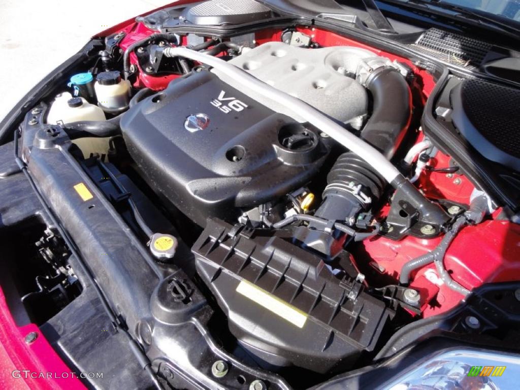 2003 Nissan 350Z Track Coupe Engine Photos