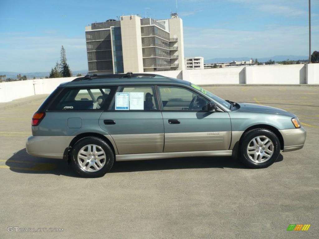 Wintergreen Metallic 2000 Subaru Outback Wagon Exterior Photo #46181388