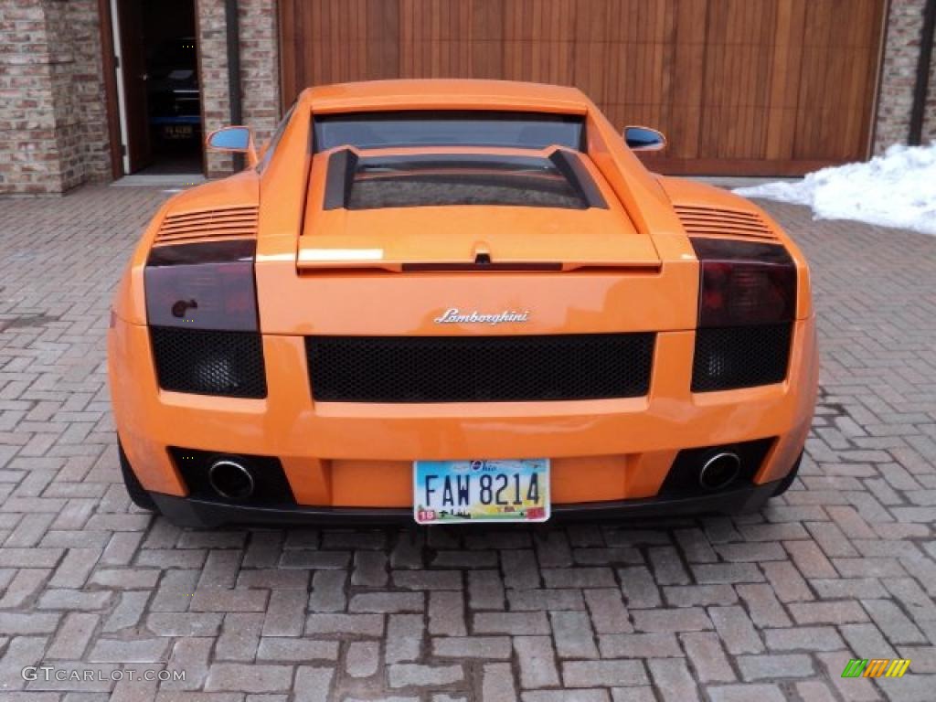 Pearl Orange 2008 Lamborghini Gallardo Coupe Exterior Photo #46185678