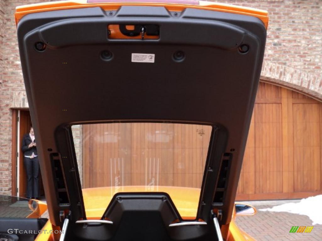 2008 Gallardo Coupe - Pearl Orange / Black photo #24