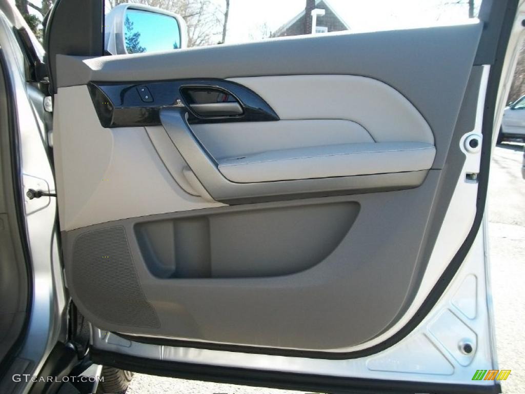 2007 MDX Technology - Billet Silver Metallic / Taupe photo #27