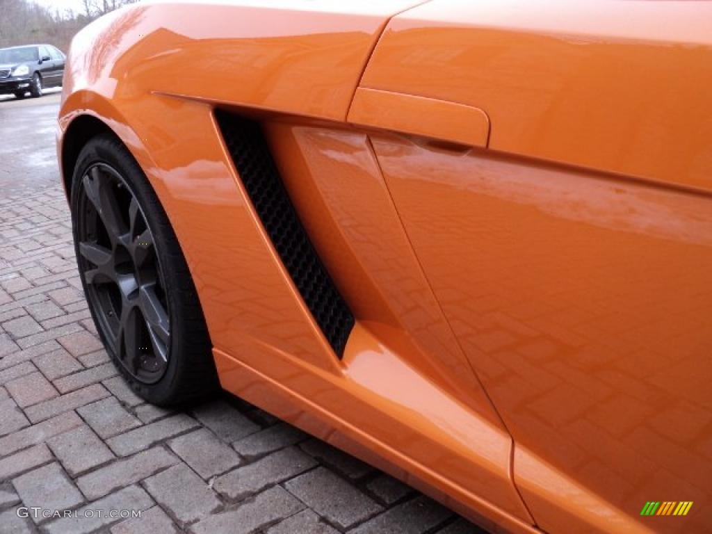 2008 Gallardo Coupe - Pearl Orange / Black photo #32