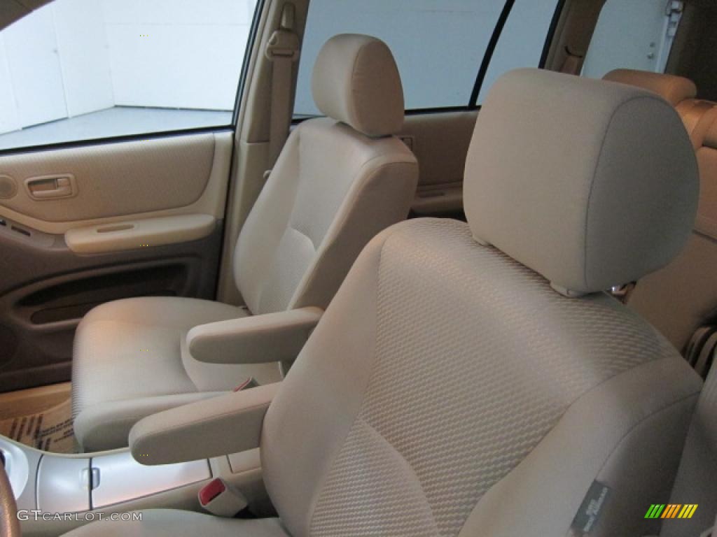Ivory Beige Interior 2007 Toyota Highlander V6 Photo #46186167