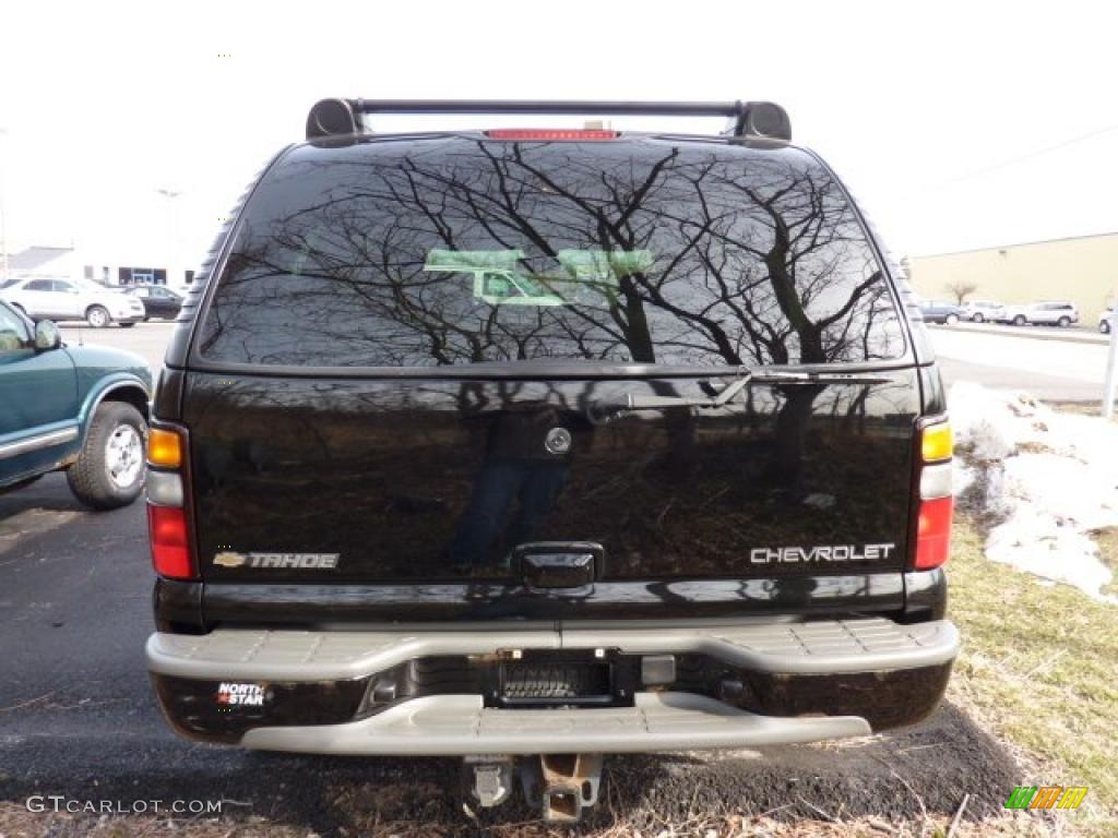 2005 Tahoe Z71 4x4 - Black / Tan/Neutral photo #5