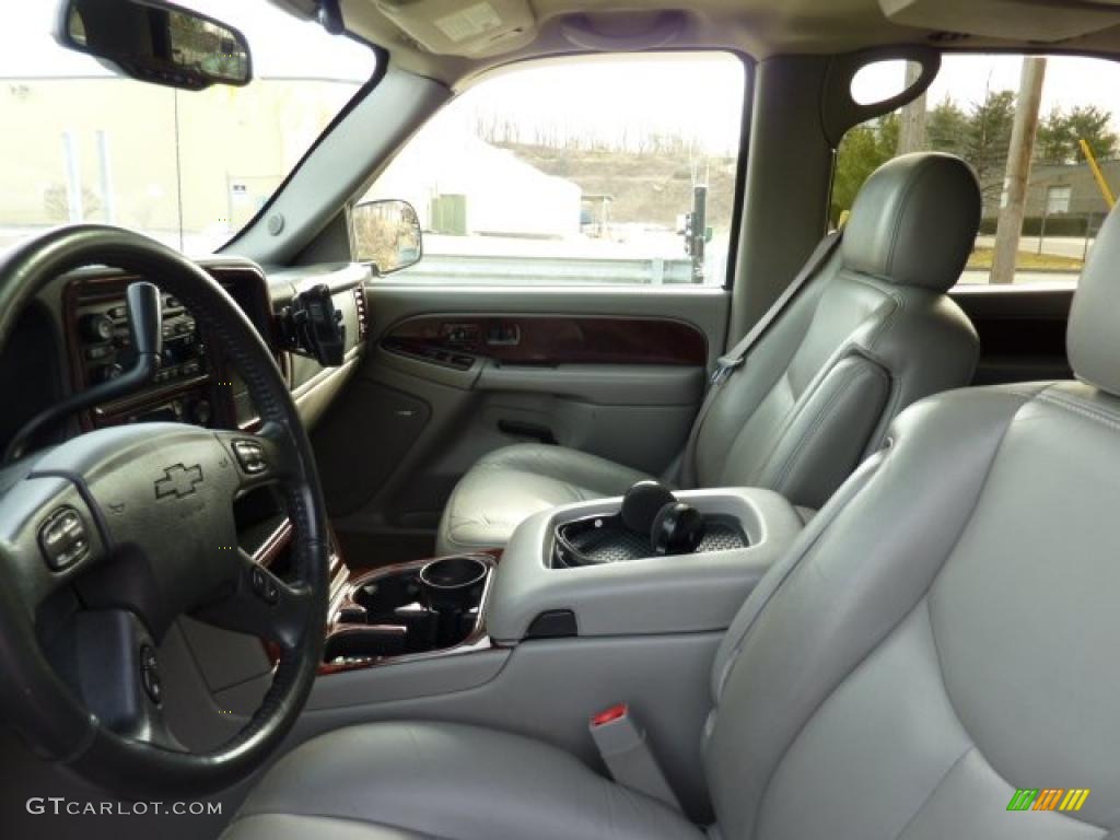 2005 Tahoe Z71 4x4 - Black / Tan/Neutral photo #7