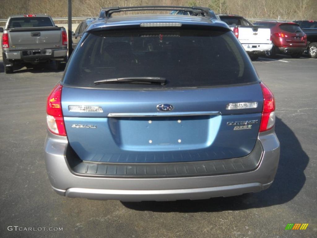 2009 Outback 2.5i Limited Wagon - Newport Blue Pearl / Off Black photo #11