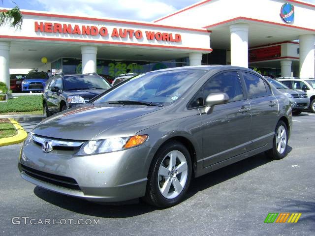 Galaxy Gray Metallic Honda Civic