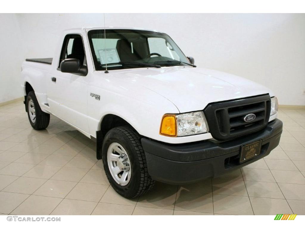Oxford White 2004 Ford Ranger XLT Regular Cab Exterior Photo #46189212