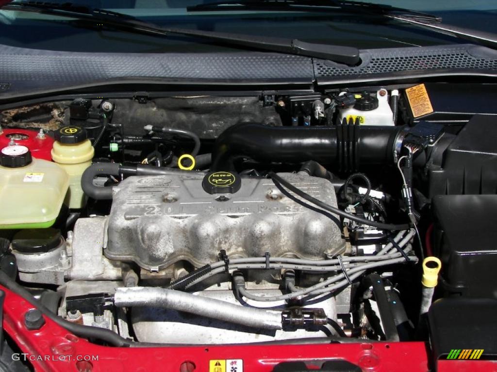 2003 Ford Focus LX Sedan 2.0 Liter SOHC 8-Valve 4 Cylinder Engine Photo