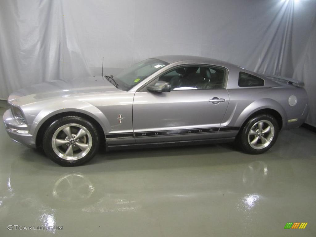 Tungsten Grey Metallic 2006 Ford Mustang V6 Premium Coupe Exterior Photo #46190135