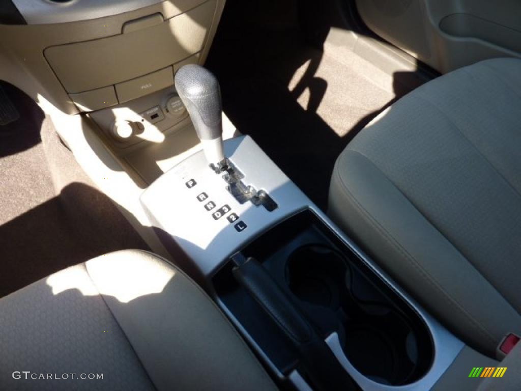 2009 Elantra GLS Sedan - Captiva White / Beige photo #14