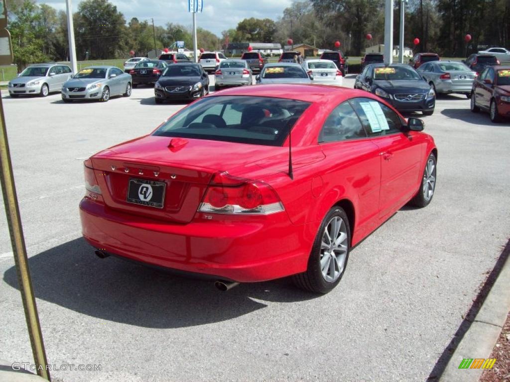 2010 C70 T5 - Passion Red / Off Black photo #8