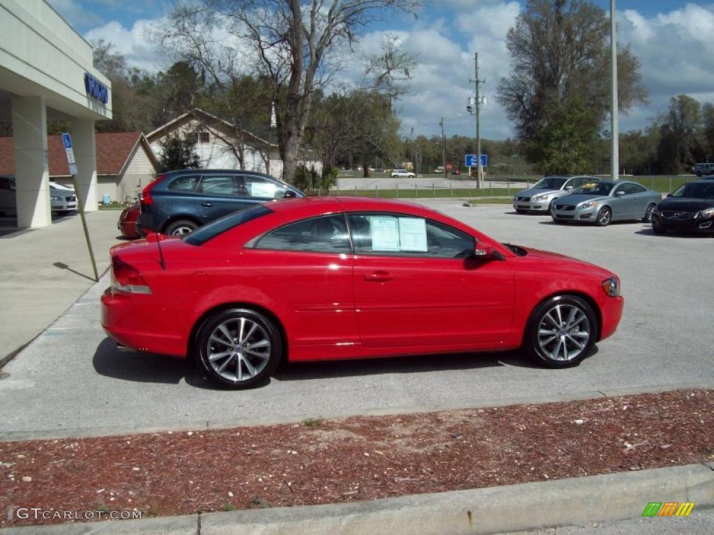 2010 C70 T5 - Passion Red / Off Black photo #9