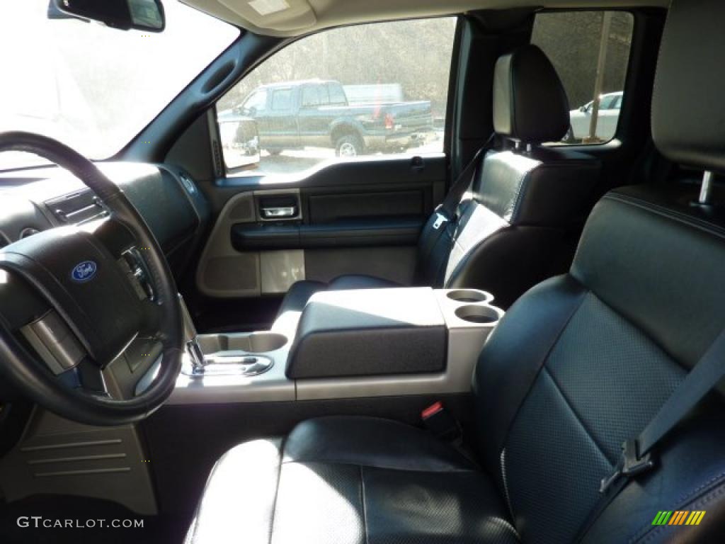 2006 F150 FX4 SuperCab 4x4 - Black / Black photo #8