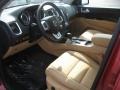 2011 Dodge Durango Black/Tan Interior Prime Interior Photo