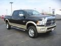 Brilliant Black Crystal Pearl 2011 Dodge Ram 2500 HD Laramie Longhorn Crew Cab 4x4 Exterior