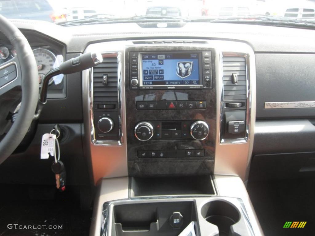 2011 Dodge Ram 2500 HD Laramie Longhorn Crew Cab 4x4 Controls Photo #46192418