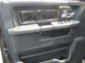 2011 Dodge Ram 2500 HD Dark Slate Gray/Russet Brown Interior Door Panel Photo