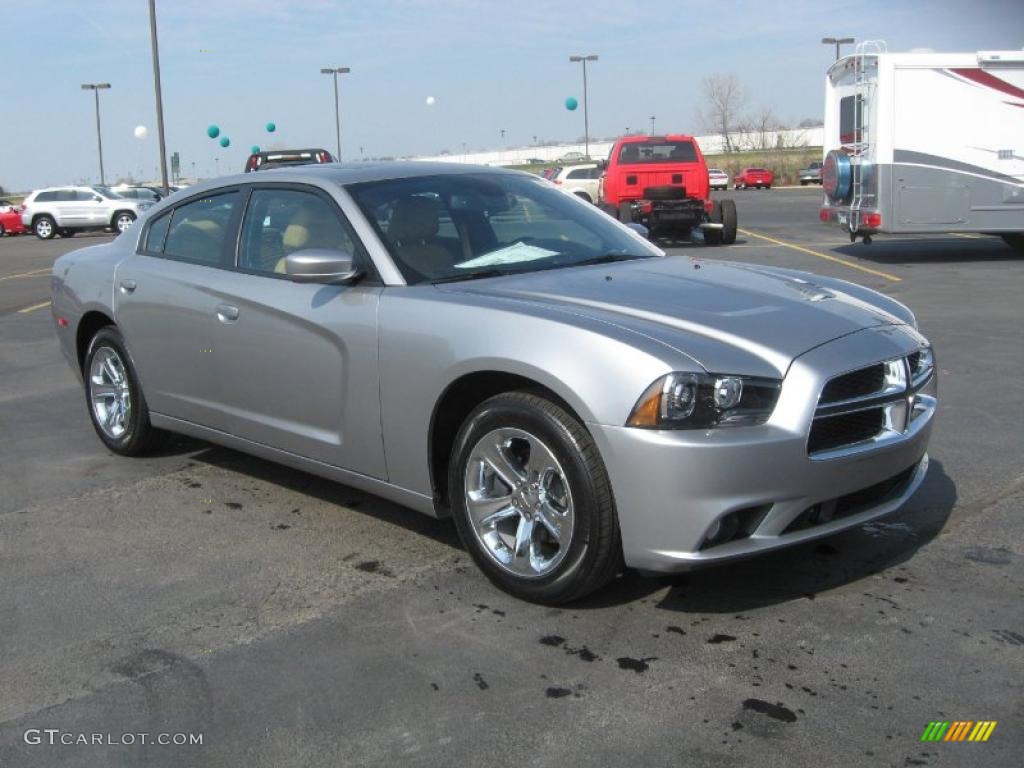 Billett Silver Metallic 2011 Dodge Charger R/T Plus Exterior Photo #46192889