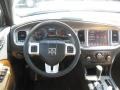 2011 Dodge Charger Black/Tan Interior Dashboard Photo