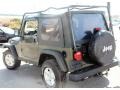 2005 Moss Green Pearlcoat Jeep Wrangler X 4x4  photo #9