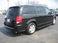 2011 Brilliant Black Crystal Pearl Dodge Grand Caravan Crew  photo #5