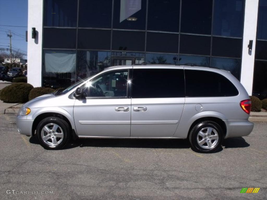 Bright Silver Metallic 2007 Dodge Grand Caravan SXT Exterior Photo #46194254