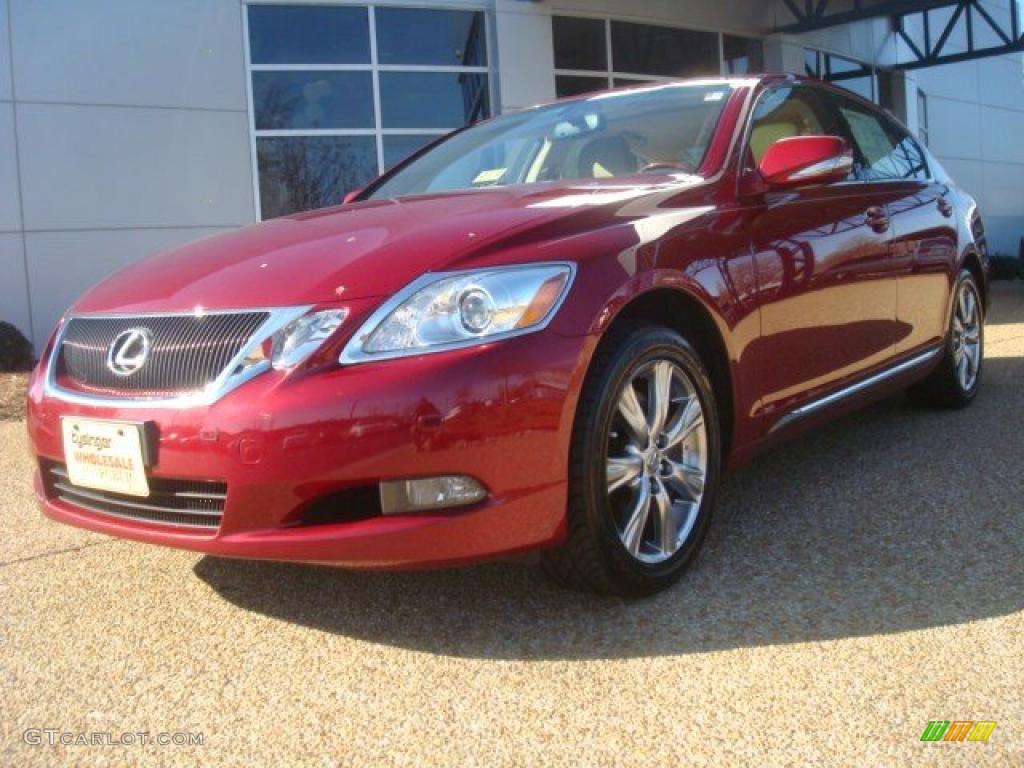 Matador Red Mica 2008 Lexus GS 350 AWD Exterior Photo #46195970
