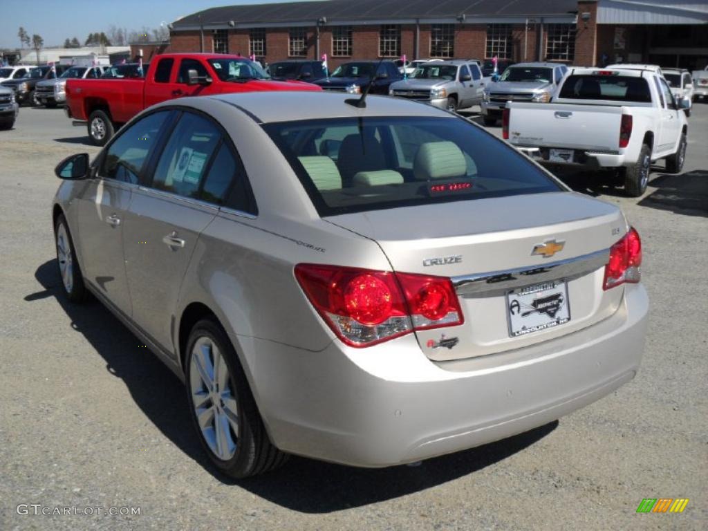 Gold Mist Metallic 2011 Chevrolet Cruze LTZ Exterior Photo #46196009