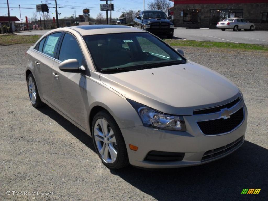 Gold Mist Metallic 2011 Chevrolet Cruze LTZ Exterior Photo #46196048