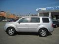 2011 Alabaster Silver Metallic Honda Pilot EX-L  photo #2