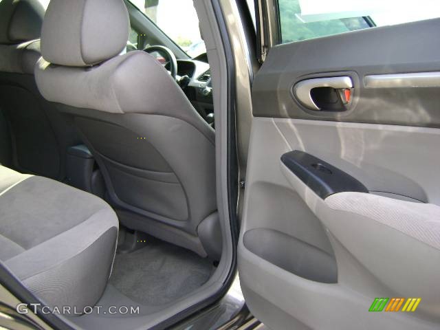 2006 Civic EX Sedan - Galaxy Gray Metallic / Ivory photo #20