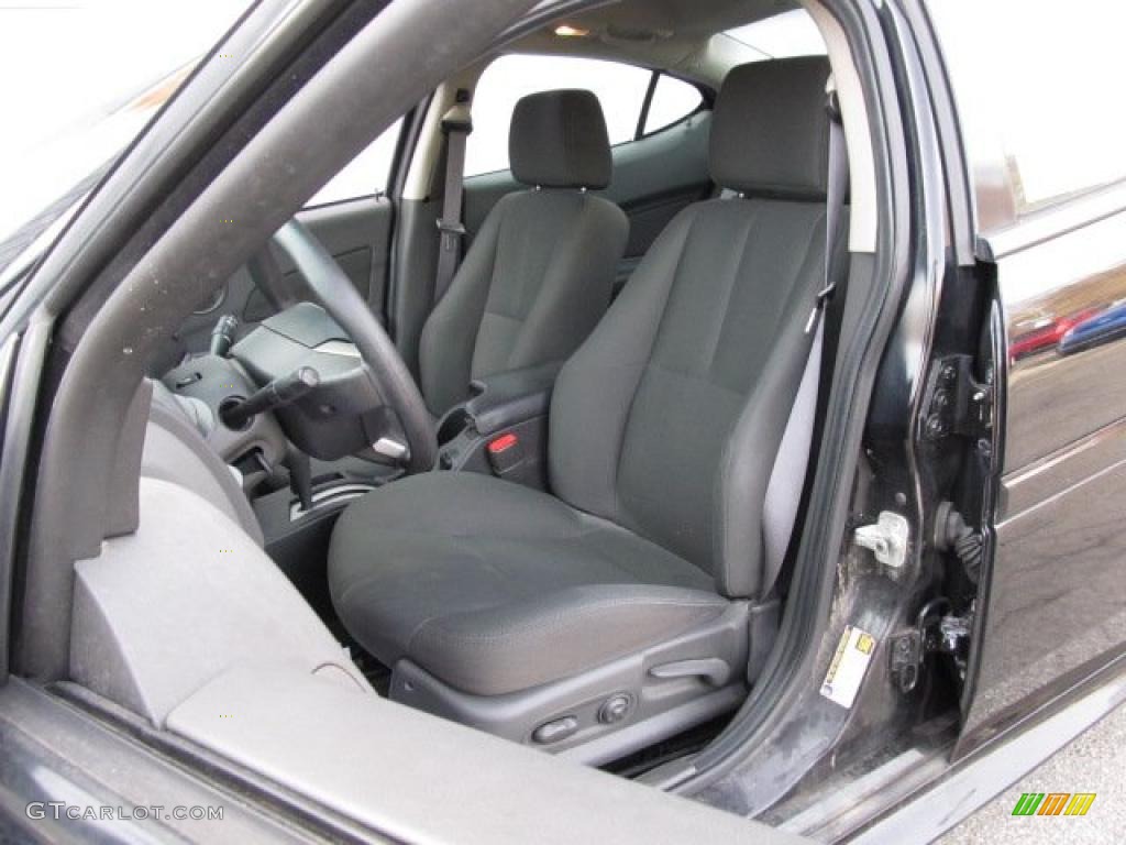 Dark Pewter Interior 2005 Pontiac Grand Prix Sedan Photo #46198379
